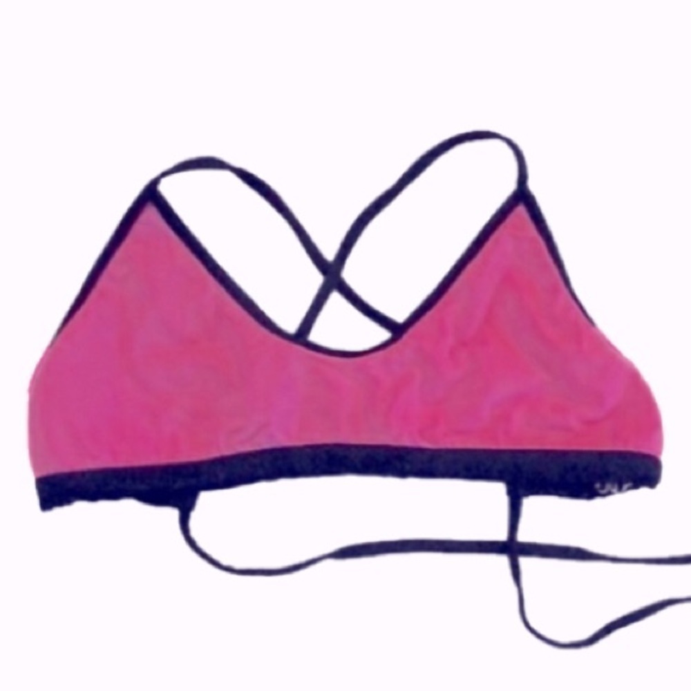 Costa Surfing DEL SOL TOP Reversible Pink Black Spain Mediterranean Two-Tone